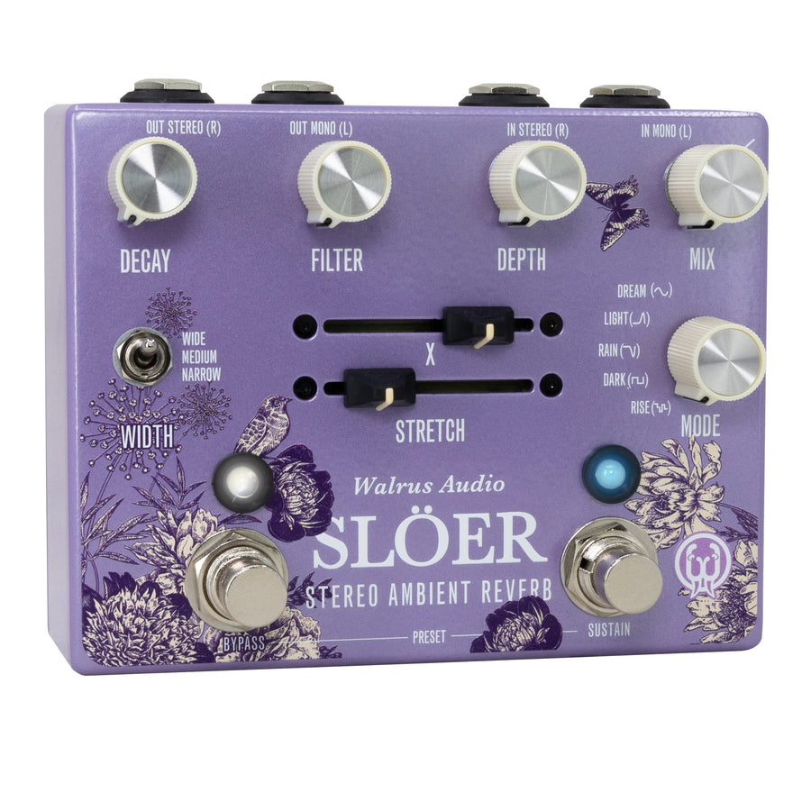 Slöer Stereo Ambient Reverb, Black Friday 2024 Floral Series