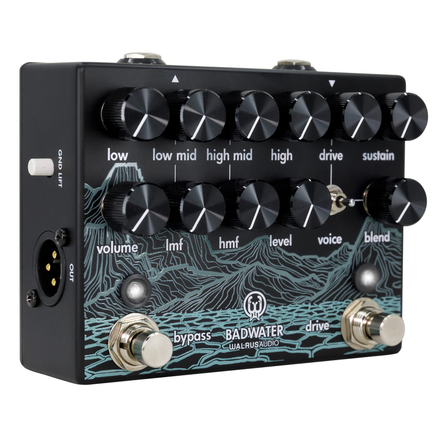 Walrus Audio Badwater Bass Pre-Amp D.I.-